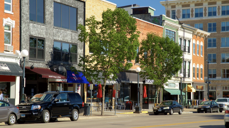 Iowa City downtown photo