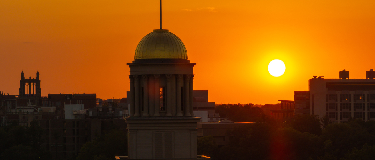 Old Capitol sunset